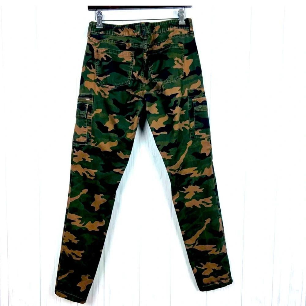So Pants Jeans Military Green Camoutlage Size 7